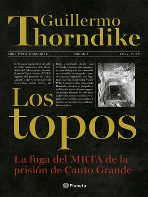 cover image of Los topos